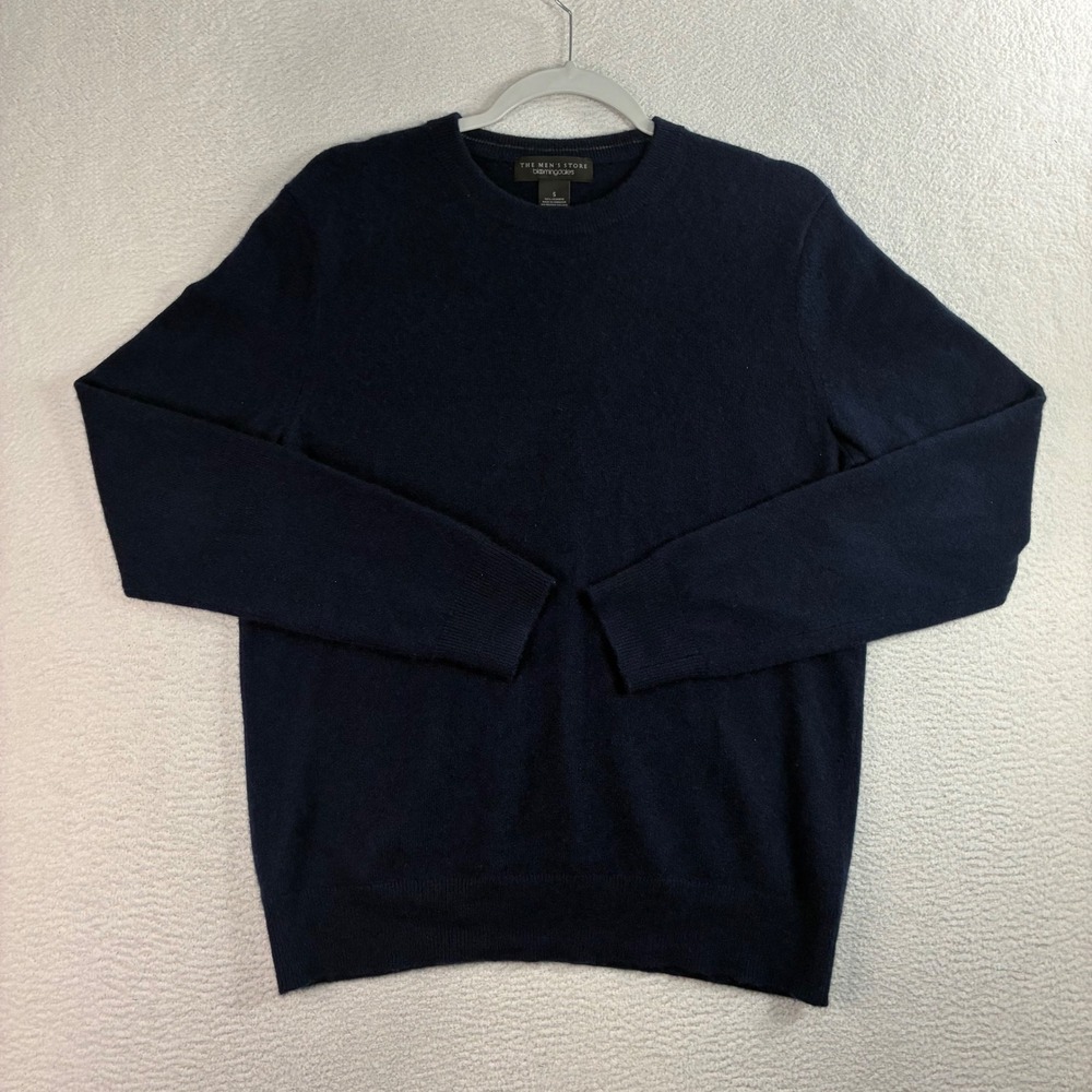 The Mens Store Bloomingdales Cashmere Sweater Men S Blue Crew Neck Luxury